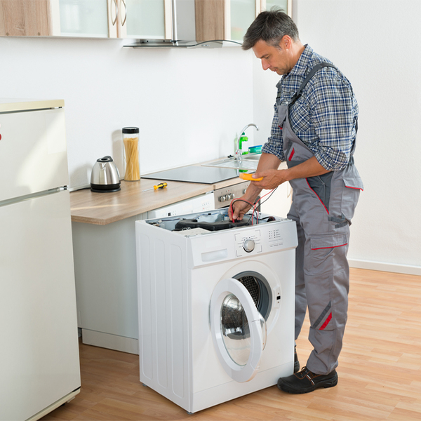 can you walk me through the steps of troubleshooting my washer issue in Suncoast Estates